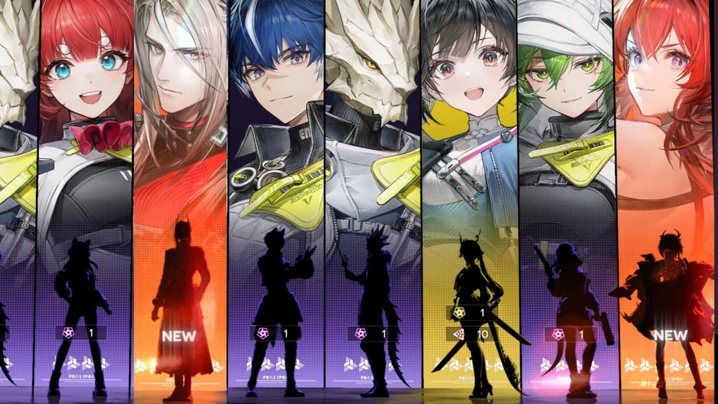 Arknights: Endfield operators arranged as a combat team