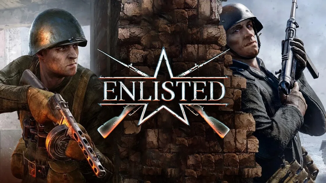 Enlisted soldiers representing opposing World War II armies
